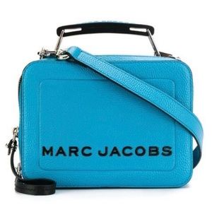Marc Jacobs The Box Blue Crossbody Bag